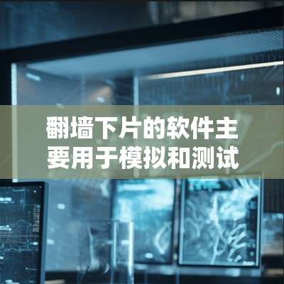 翻墙下片的软件主要用于模拟和测试下片（如云服务器或个人电脑本地网络）的访问行为，帮助用户研究网络流量、优化数据流量和进行虚拟化测试。以下是几种常用的翻墙下片软件及其功能