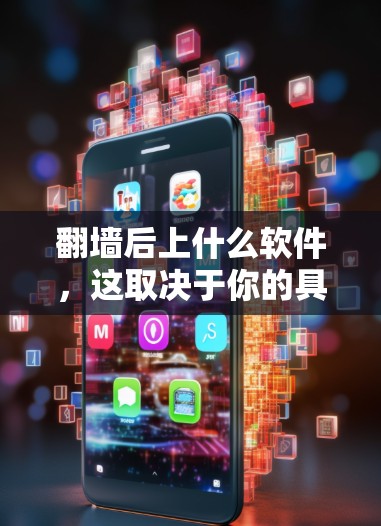 翻墙后上什么软件，这取决于你的具体需求和场景。翻墙后使用软件通常与安全、保护和管理相关。以下是一些可能相关的内容，但请注意，您的具体需求可能不同，具体情况取决于您的情况