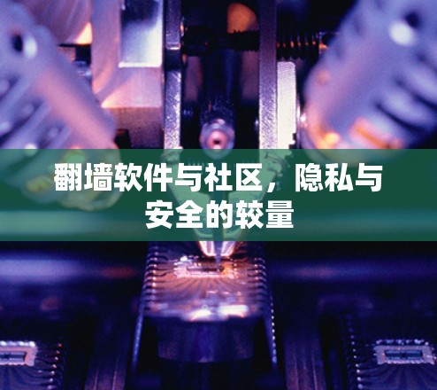 翻墙软件与社区，隐私与安全的较量
