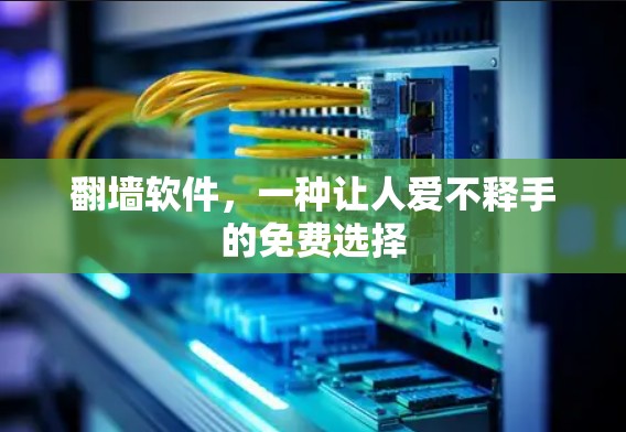 翻墙软件，一种让人爱不释手的免费选择