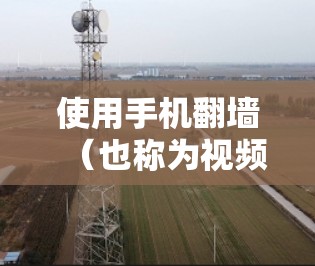 使用手机翻墙（也称为视频剪辑工具）是一个方便的视频处理方式，可以帮助你删除不需要的部分、调整顺序或添加背景音等。以下是一步步的指南，帮助你使用手机翻墙