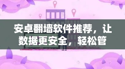 安卓翻墙软件推荐，让数据更安全，轻松管理
