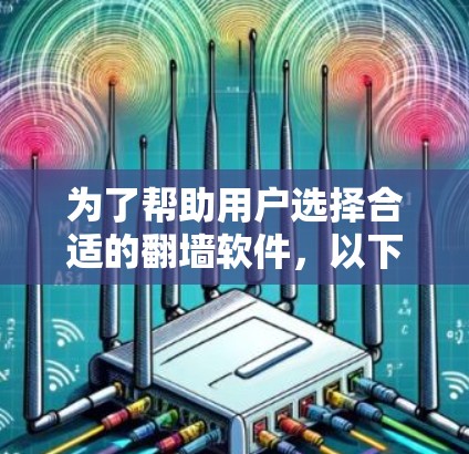 为了帮助用户选择合适的翻墙软件，以下是一个结构化的总结