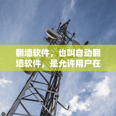 翻墙软件，也叫自动翻墙软件，是允许用户在有墙的情况下快速翻墙的工具。以下是一些常见的翻墙软件及其功能