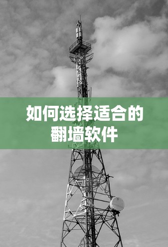 如何选择适合的翻墙软件