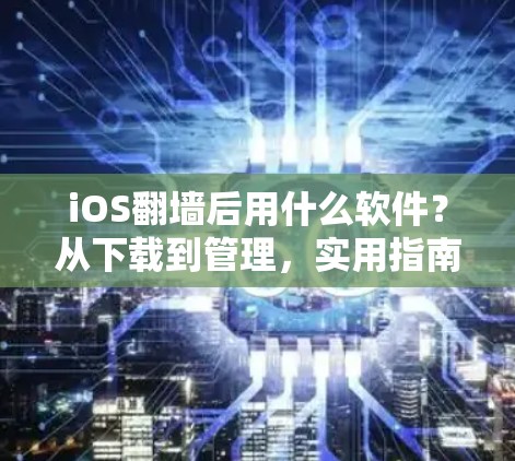 iOS翻墙后用什么软件？从下载到管理，实用指南