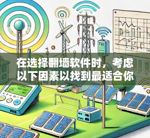 在选择翻墙软件时，考虑以下因素以找到最适合你需求的选项