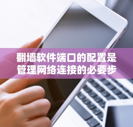 翻墙软件端口的配置是管理网络连接的必要步骤，以下是逐步指南