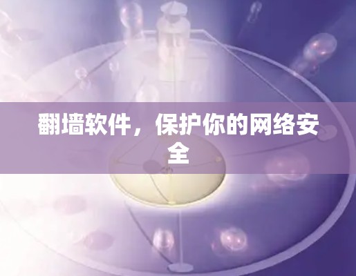 翻墙软件，保护你的网络安全