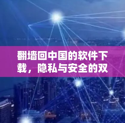 翻墙回中国的软件下载，隐私与安全的双刃剑