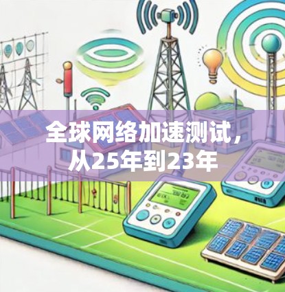 全球网络加速测试，从25年到23年