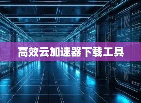 高效云加速器下载工具