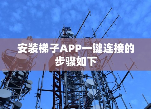 安装梯子APP一键连接的步骤如下