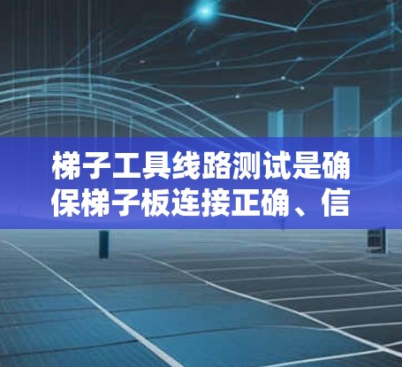 梯子工具线路测试是确保梯子板连接正确、信号传输正常、引脚正确以及电源连接安全的重要步骤。以下是该流程的详细步骤