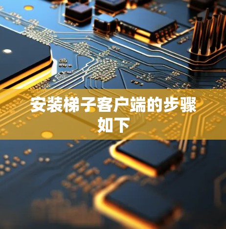 安装梯子客户端的步骤如下