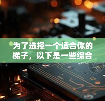 为了选择一个适合你的梯子，以下是一些综合考虑的因素和建议