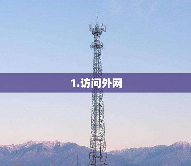 1.访问外网