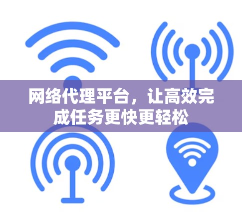 网络代理平台，让高效完成任务更快更轻松