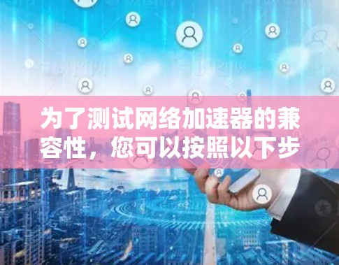 为了测试网络加速器的兼容性，您可以按照以下步骤进行