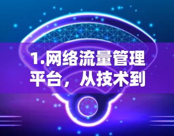 1.网络流量管理平台，从技术到管理的全面优化