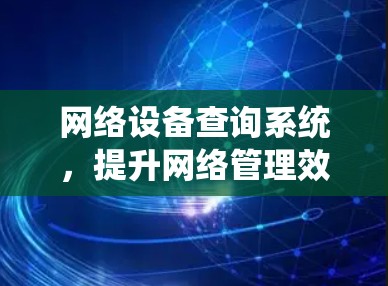 网络设备查询系统,提升网络管理效率的智能工具 网络设备查询系统,提升网络管理效率的智能工具